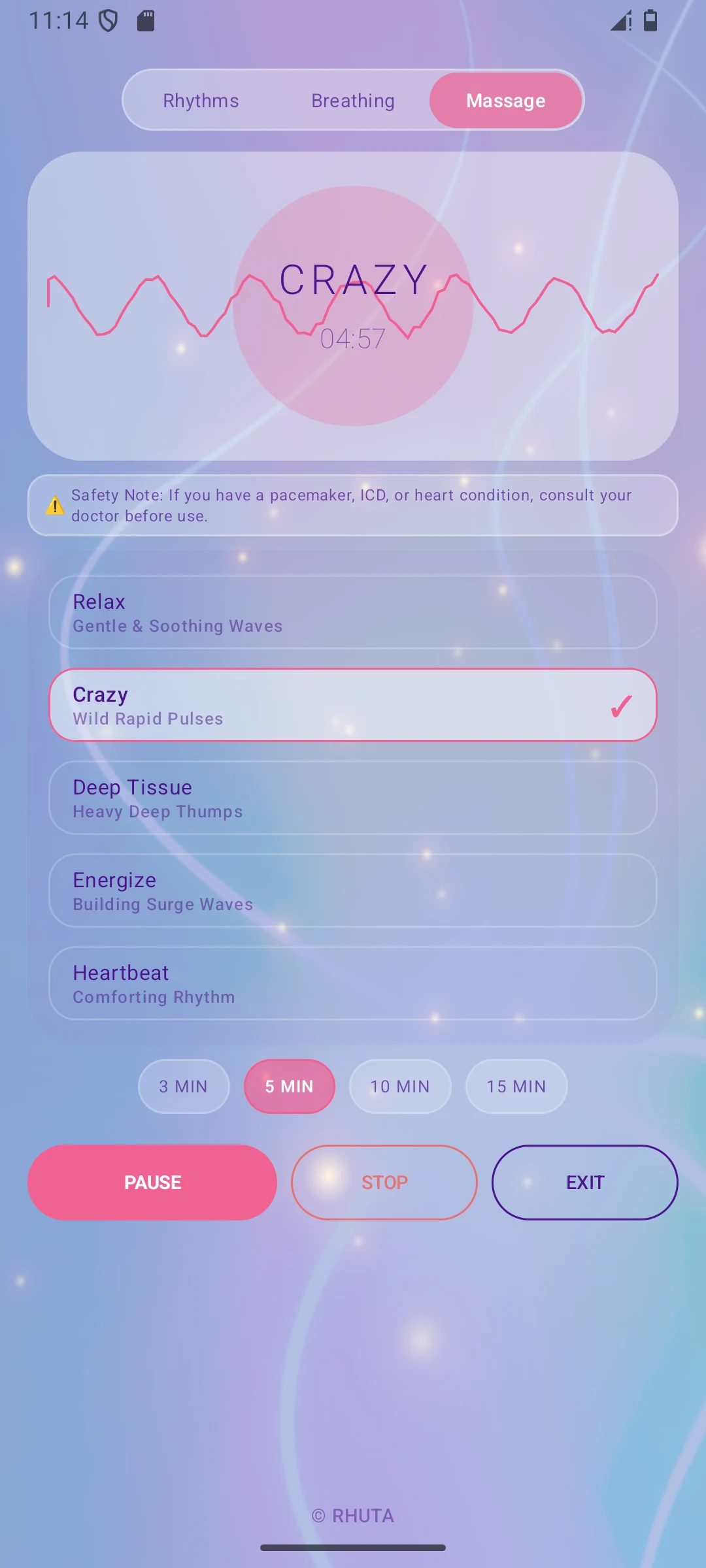 Vibro: Relax Massage Vibration screenshot